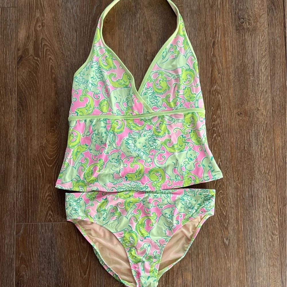 Lilly Pulitzer Tankini Set Size 12